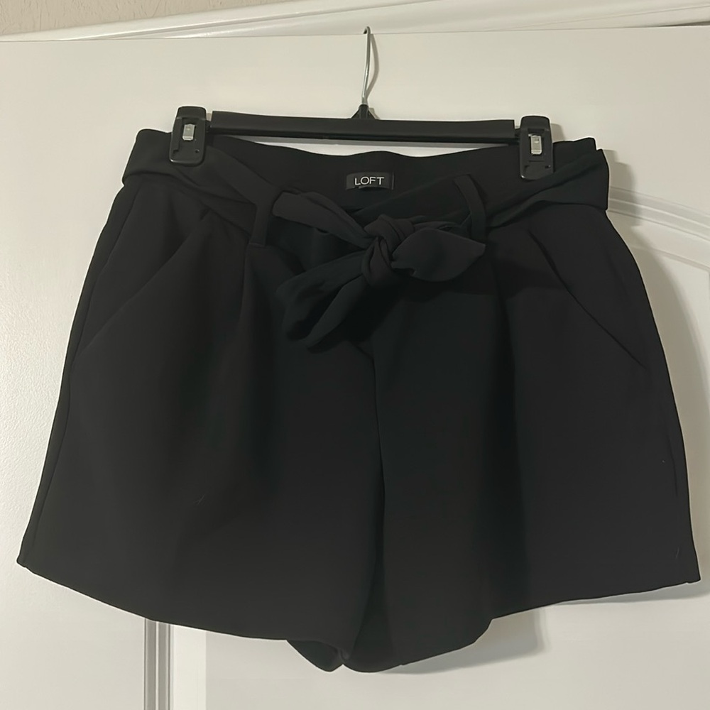 Loft black shorts